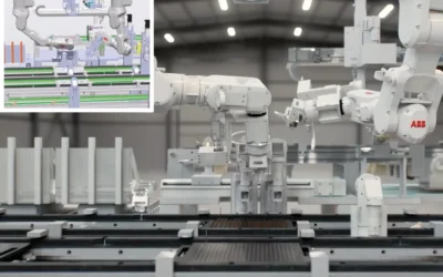 ABB e NVIDIA: AI Fisica con RobotStudio HyperReality