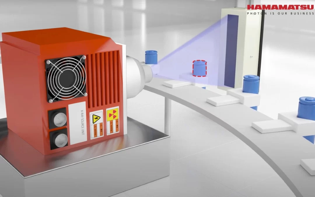 Ispezione  a raggi X in linea di Hamamatsu Photonics
